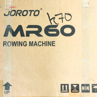 JOROTO Rudergerät, Rudergerät für Zuhause, Luft- und Magnetwiderstand, faltbar, Bluetooth LCD, kommerzielle Qualität.