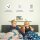 Ella weighted blanket 2.4 kg, 90x120 cm, therapy blanket for stress relief, hypoallergenic glass beads, soft cotton outer layer, for children 15-25 kg.