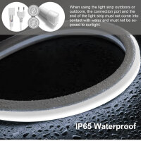 KSIBNW Neon LED Streifen 230V, 20m, IP65,...