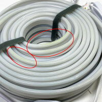 KSIBNW Neon LED Streifen 230V, 20m, IP65, Neutralweiß 4000K, flexibel, wasserdicht, inkl. Netzteil & Controller, ideal für Außen- und Innendekoration.