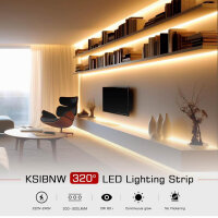 KSIBNW LED Strip 230V, 20M, Neon LED Streifen, IP65...