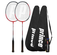 Prince Pro Warrior Badminton Racket Twin Set: Graphite,...