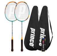 Prince Pro Viper, badminton racket twin set, including...