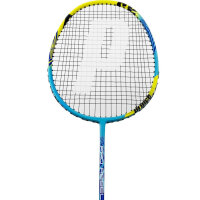 Prince Pro Rebel badminton racket twin set, graphite, including shuttlecocks and carrying bags, ideal for leisure and competition.