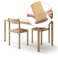 RCHYFEED Chair Leg Caps, 35-45mm, Felt, 24 Pieces, Silicone, 2 Inch, Scratch-Resistant, Protects Floors, Ideal for Chairs and Tables.