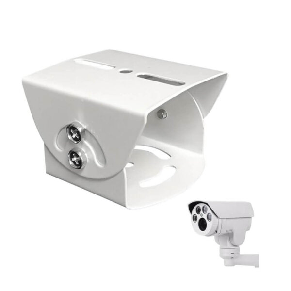 Surveillance camera mount, robust, metal bracket, adjustable wall mount for CCTV, universal compatible with Wyze, Ring, Ezviz, Tapo.