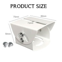 Surveillance camera mount, robust, metal bracket, adjustable wall mount for CCTV, universal compatible with Wyze, Ring, Ezviz, Tapo.