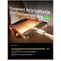 LISEN USB-C-Kabel 1m + 1m, schnelles 6A Turbo-Laden für Redmi Note 10 Pro, kompatibel mit Xiaomi Mi 13/12/11/POCO.