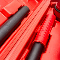 KATSU 318504, Plumbers Pipe Threading Kit, Manual Threader Set, Steel, 4 Dies: 1/2", 3/4", 1", 1-1/4", for Water and Gas Pipes.