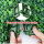bimiti artificial plant wall 12 pieces, UV protected hedge, ideal for garden, wedding, indoor & outdoor decoration.