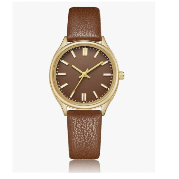 CIVO womens watch, model no. not available, wristwatch, elegant leather, minimalist, waterproof, classic quartz style.