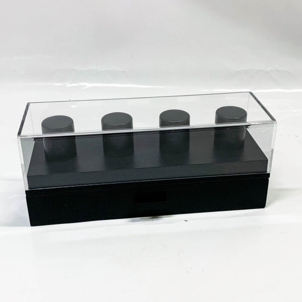 Wooden watch box for men - watch storage for men - stylish storage - ideal gift for boyfriend or dad.