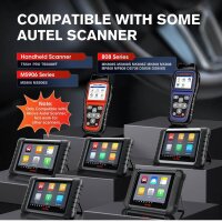 Autel OBD2 Haupttestkabel 1.7m, 16-polig, kompatibel mit MK808S, MX808, DS708, MS906, für präzise Fahrzeugdiagnose.