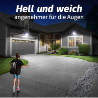 INTELAMP Solarlampe, 5 Modi, Außenbeleuchtung,...