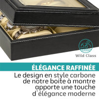 Wild Class, mens watch box, 12 locations, luxury, mens watch, innovative carbon design
