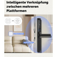 MOES Smart Light Switch, 2 Gang, Flush-Mounted, Wifi, Compatible with Apple Home, Alexa, Google Home, requires neutral wire.