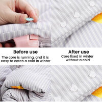 Quick Clothing Fixer, Mini Sewing Machine, Gun for Clothes, Pink, Compact, Ideal for Quick Repairs and Adjustments.