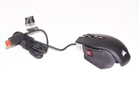 Corsair M65 Elite RGB FPS gaming mouse (18,000 DPI optical sensor, RGB LED backlight, adjustable weight system) black