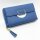 Yixuan women wallet shoulder bag leather large capacity for cell phone small pouch with shoulder strap.