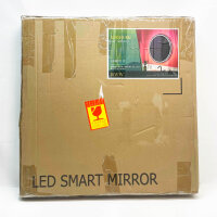 KWW 600 mm LED bathroom mirror, round MMAquillaje, adjustable color temperature, fools light, wall mounting with touch button, without socket.