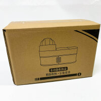 Rotating cosmetic organizer 2 layers, 360° design, 2-in-1 storage for makeup and skincare, ideal for bathroom and bedroom.