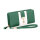 GOIACII womens wallet, leather, RFID blocking, large capacity, 11 card slots, change compartment, stylish and functional.