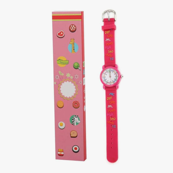 Lovely childrens cartoon watch, waterproof, brush watch for children, colourful design, ideal for little adventurers.