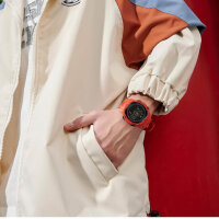 Tactical Digital Herren Armbanduhr, Sportuhr mit Schrittzähler, Kalorien- und Distanzmessung, ideal für Outdoor-Aktivitäten.