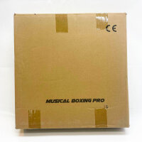 INMORVEN Music Boxing Machine, LED Musik-Boxmaschine, Bluetooth, 9 Geschwindigkeitsmodi, Zählmodus, für Erwachsene und Kinder, Indoor-Übung.