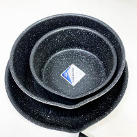 Arthur Martin AM310SC, 10-piece aluminum cookware set with removable handle, black, lightweight, durable, ideal for all stovetops.