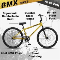 AVASTA 26 Zoll BMX, Freestyle, Farbe Trident, für Anfänger & Fortgeschrittene, 2 Pegs, ideal für Tricks und Profi-Riding.