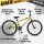 AVASTA 26 Zoll BMX, Freestyle, Farbe Trident, für Anfänger & Fortgeschrittene, 2 Pegs, ideal für Tricks und Profi-Riding.