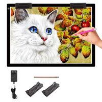 Elice A2 LED Leuchttisch, 12V 2A, Leuchtplatte, 7mm...