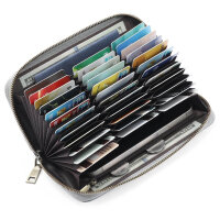 GOIACII womens wallet, RFID blocking, large long format,...