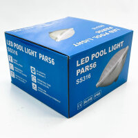 Lylmle LED LEF Pool 30W RGB Multicolor, 316L stainless steel, submersible, IP68, with on/off switch, 12V ACC.