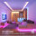 RGB LED Strip 5050, 15m, Dekorationsstreifen, 8 Modi, 20 Farben, dimmbar, inkl. Dimmer & 44-Tasten-Fernbedienung, 2x7,5m.