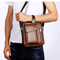Vohoney mens shoulder bag, small, crossbody bag,...