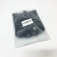 Boxiki Reggio Emilia wallet, hidden holder, travel accessory, elastic strap, protects credit cards & cash, black.