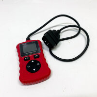 iKiKin OBD2 Scanner, Automatischer Fehlercode Leser, für OBD II/EOBD Fahrzeuge, Fehlerspeicher Auslesen, Strahlend Rot.