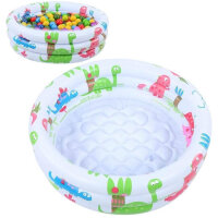 Paddling pool for children, inflatable pool, 200x150 cm,...