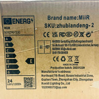 Retro E27 ceiling fan, quiet, with lighting, remote control, 6-speed motor, ideal for living room, bedroom, dining room.