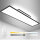 AMOSE ceiling lamp 120x30 cm, 55W LED, with color spot, strong backlight, ideal for workshop, office, garage, living room.