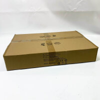 Modern LED ceiling light, dimmable, 5 rings, remote control, acrylic ring, ideal for living room and bedroom (black).