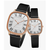 CIVO Paaruhr, Armbanduhr, elegante Leder, wasserdicht,...