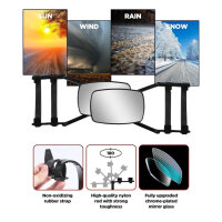 Wohnwagen Spiegel Universal, 2 Stück, Außenspiegel für Caravans, Abschleppspiegel, passend für alle Fahrzeugtypen.