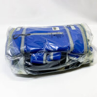 Skischuhtasche, Blau, für Skifahren & Snowboarden, wasserdichter PVC-Boden, ideal für Reisegepäck, viel Stauraum.
