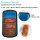 Silicone freezer containers, 2 pack, extra large freezer tray, blue, for soup, broth, sauce, ice cubes, 4 large servings.