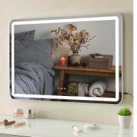 Saimeihome Schminkspiegel 80x55 cm, Hollywood, dimmbare...