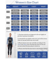 Owntop Neoprenanzüge 3/2 mm, Tauchanzug,...