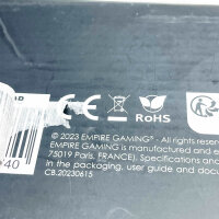 Empire Gaming Guardian P - W120 AIO-Wasserkühlung, 120 mm, 5V RGB, kompatibel mit Intel LGA 1700/1200/115X/1366/2066/12, AMD AM5/AM4, Schwarz.